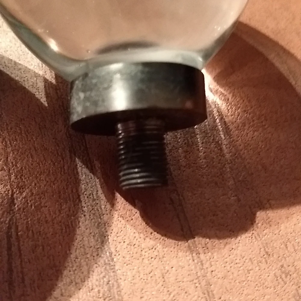 2 Restoration Hardware Glass door knobs